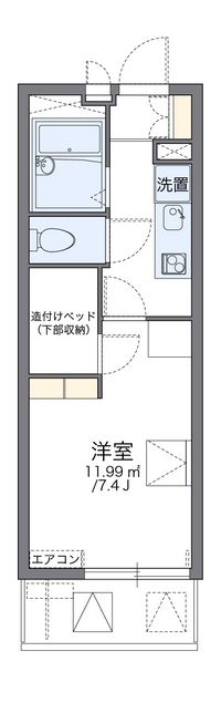 レオパレスＡＹＯＫＡ 間取り図