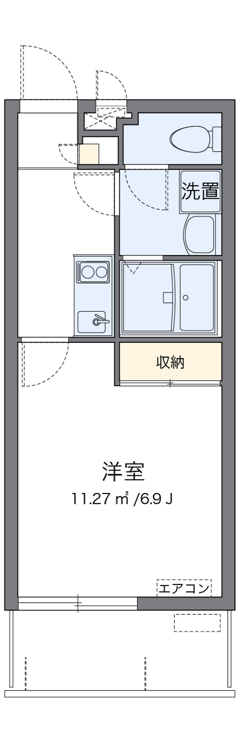 クレイノアリエッタ 間取図
