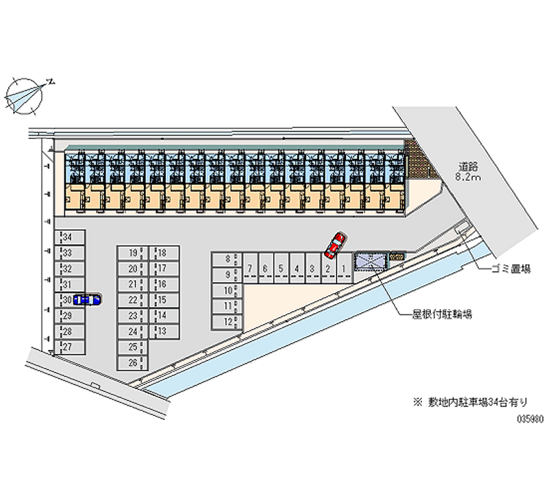 35980月租停车场