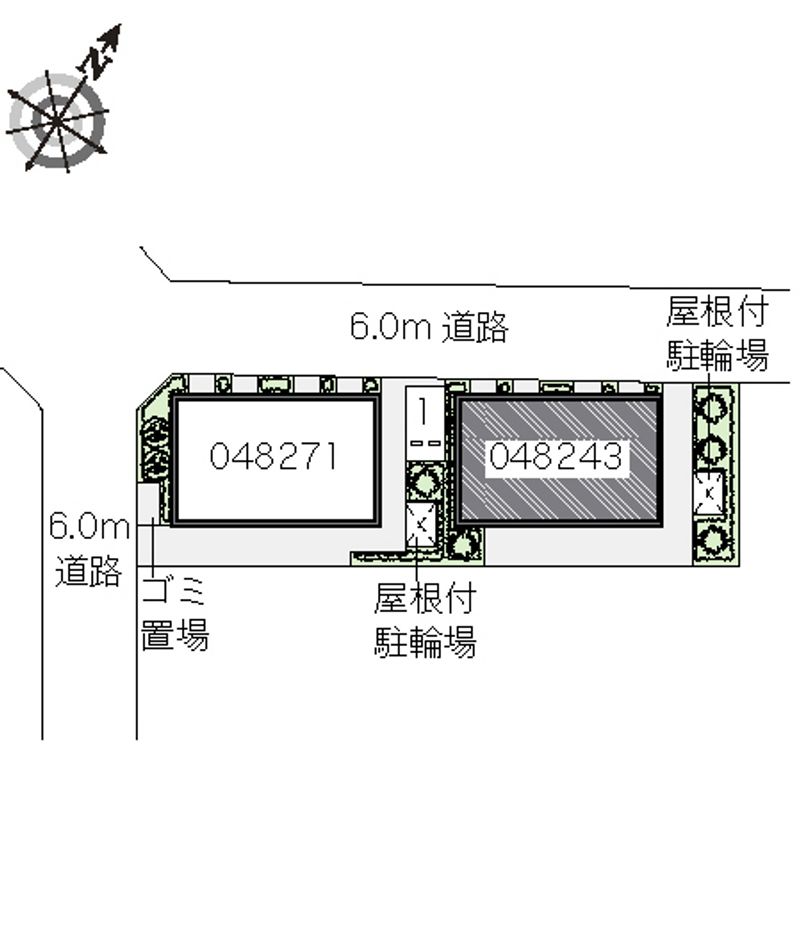 レオネクストオリーブＢ 配置図