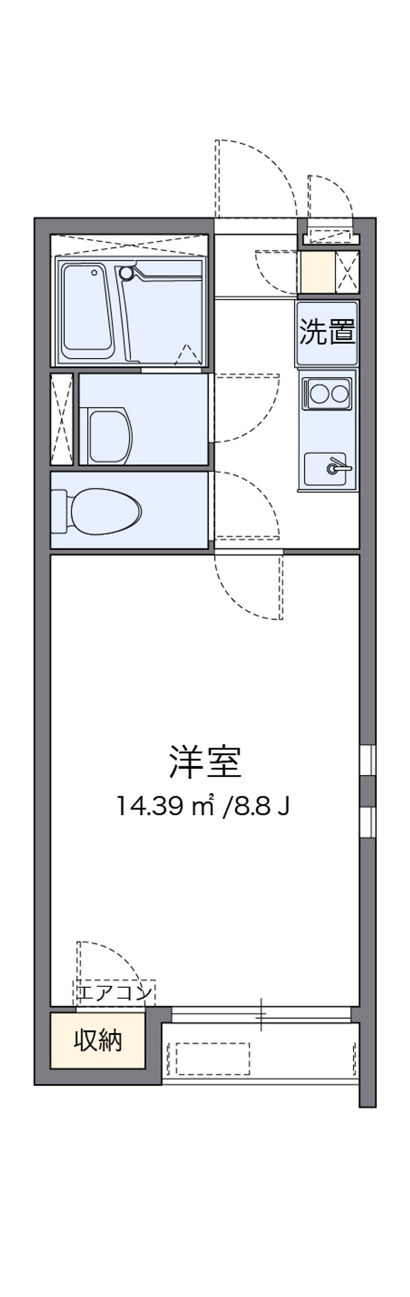 クレイノ太陽 間取り