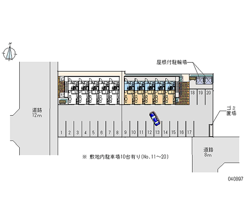 レオパレスフェルド　Ｙ 月極駐車場