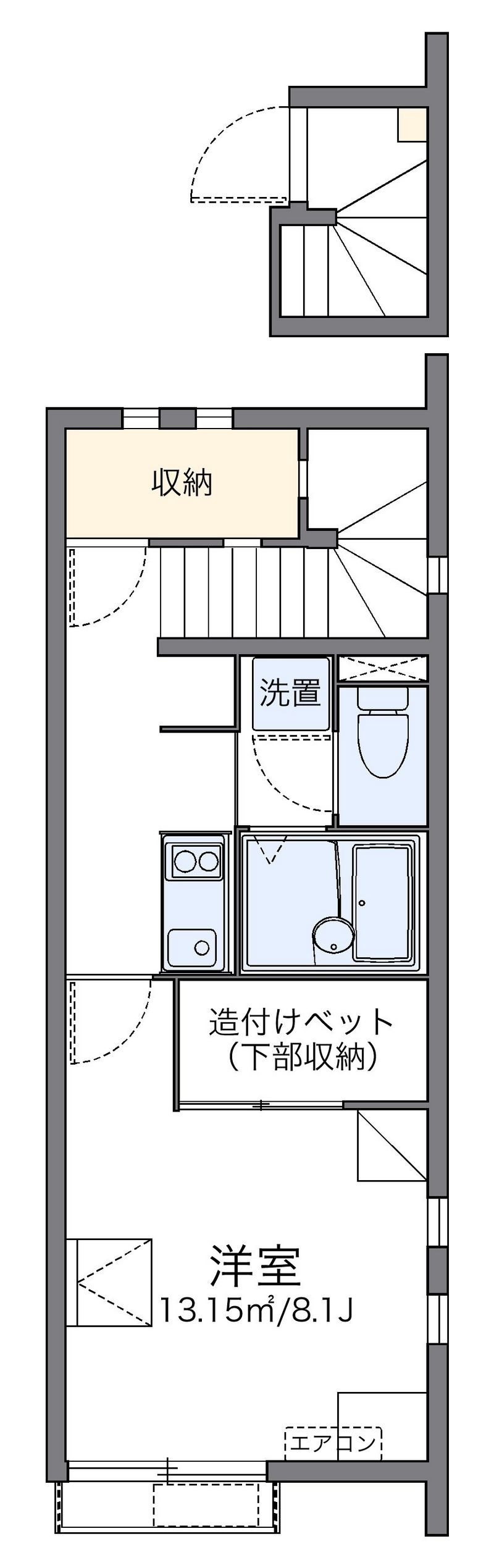 LEONEXT Central Sasayama Sơ đồ nhà