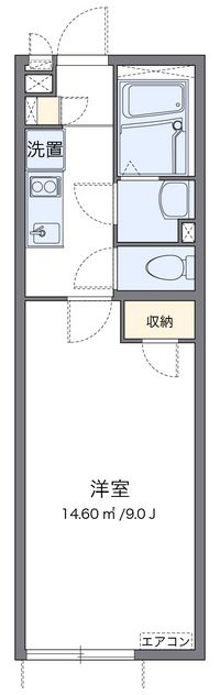 クレイノテラスハウス 間取り図