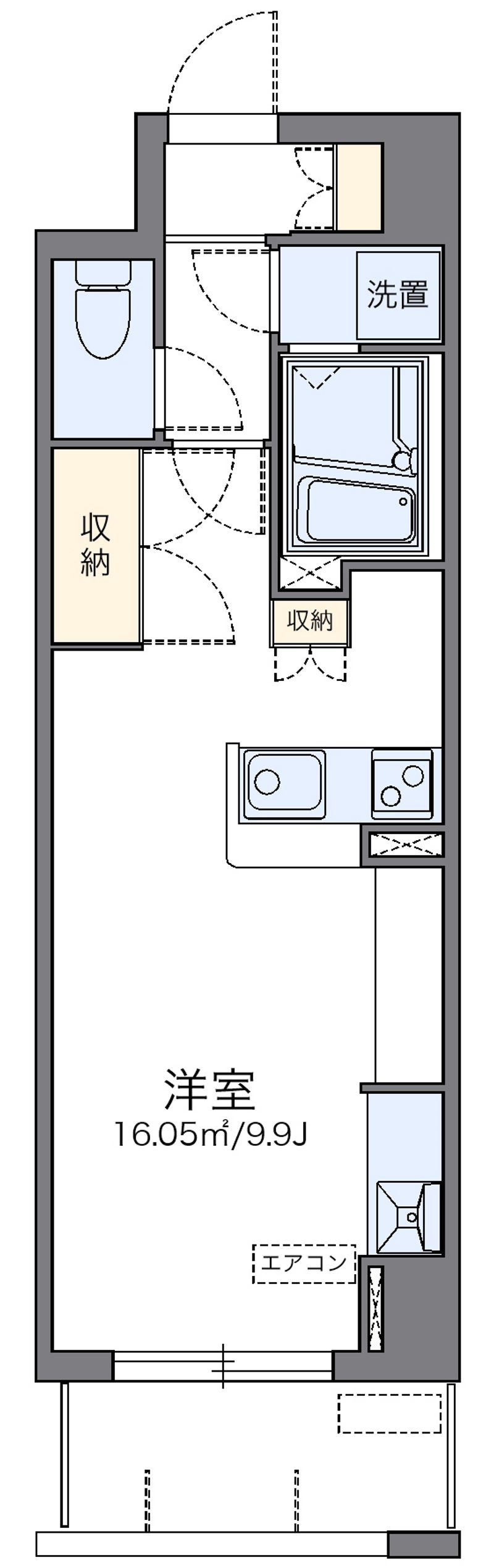 レオネクスト船橋本町 間取図