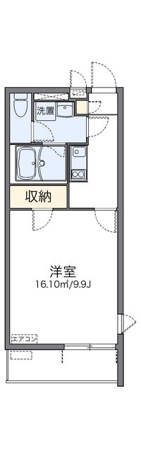 レオネクストラピス　オリゾン 間取り図