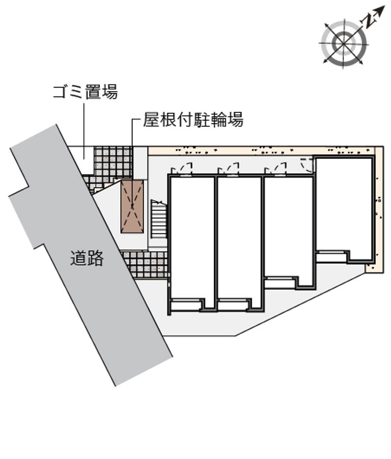 クレイノアイコーポ磯子 配置図