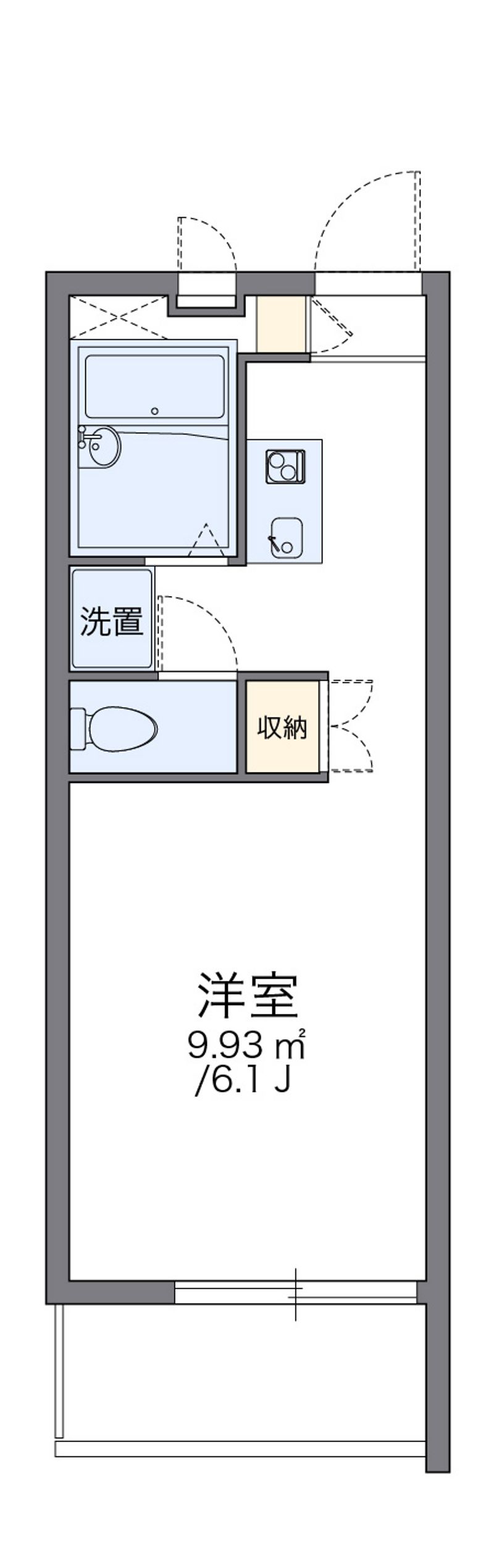 レオパレスＡＬＴＡⅡ 間取図