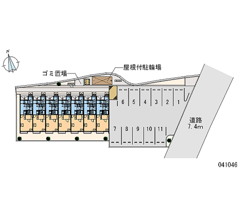 41046月租停车场