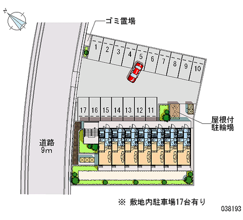 38193月租停車場