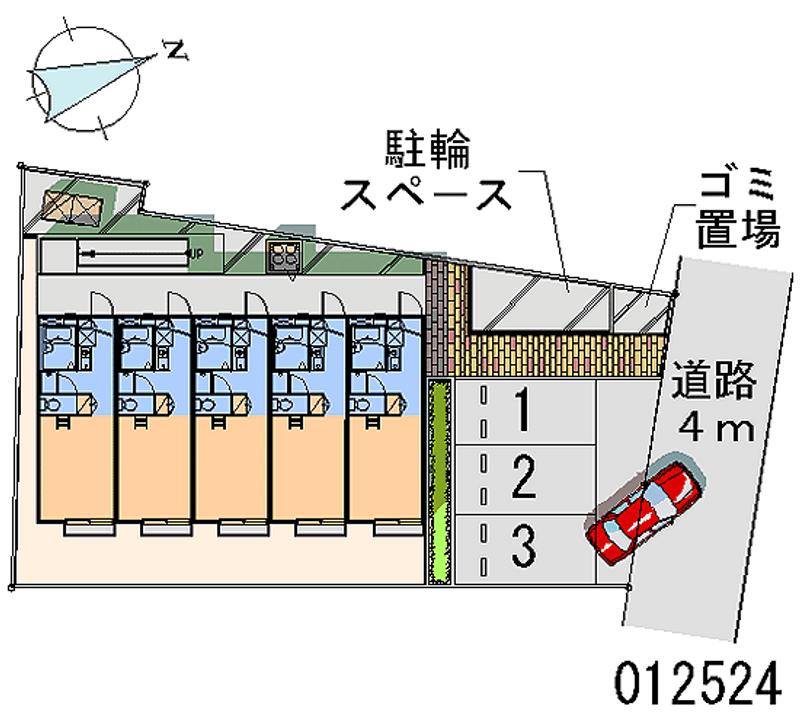 12524 Monthly parking lot