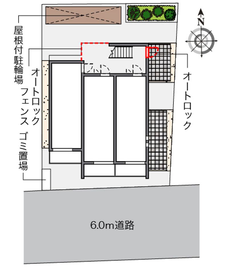 CLEINO Laurea Garden Layout diagram