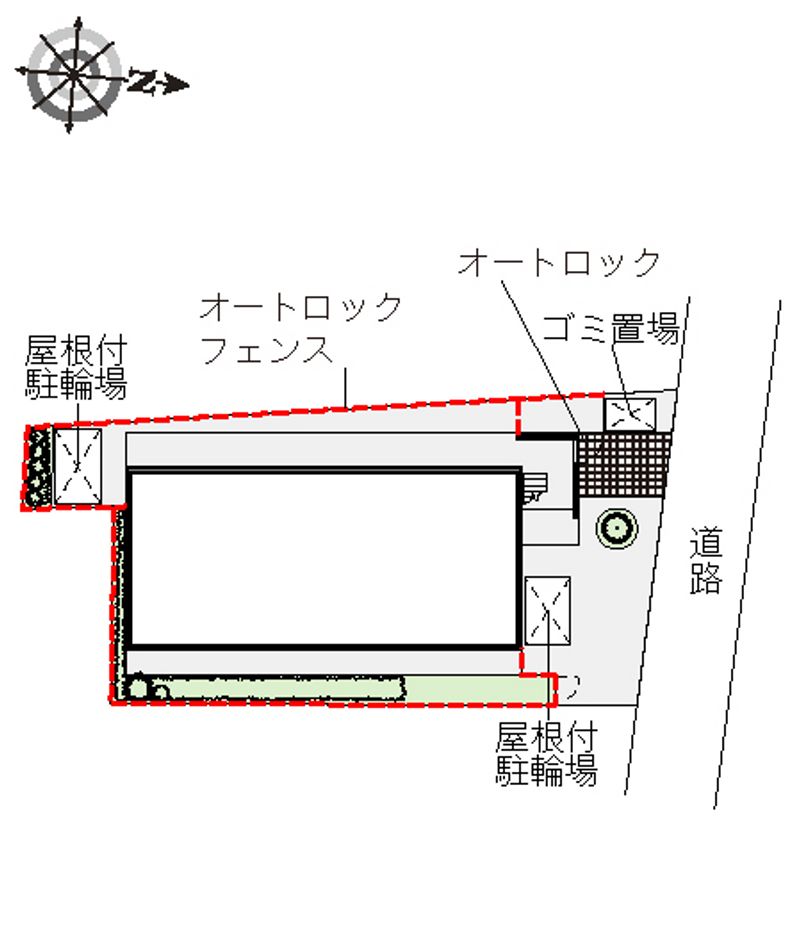 レオパレスアンドゥドゥ 配置図