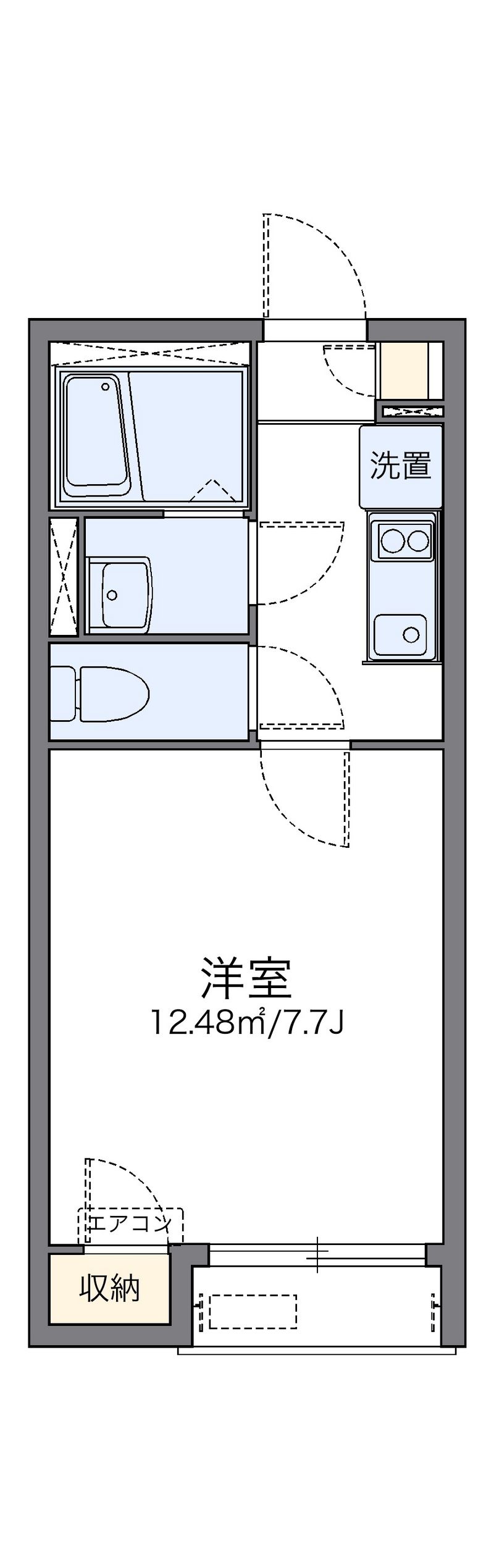 レオネクスト桜ヶ岡 間取図