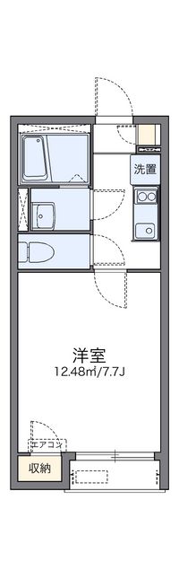 レオネクスト桜ヶ岡 間取り図