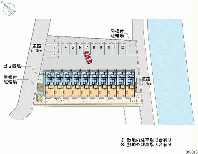 レオネクストハッピー 月極駐車場