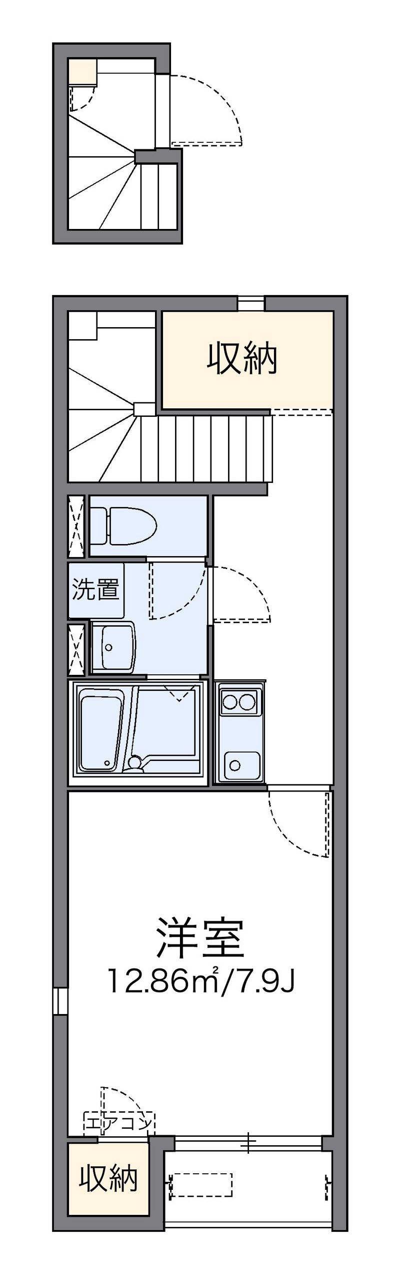 レオネクスト浦向 間取図