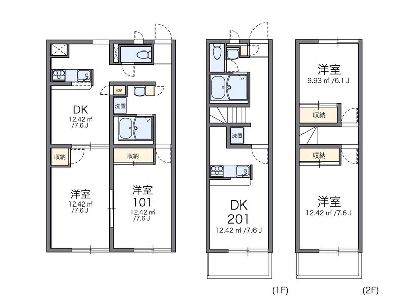 レオパレスエトワール 間取り