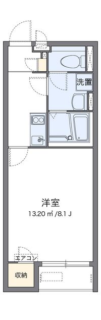 クレイノシュライブ宮内 間取り図