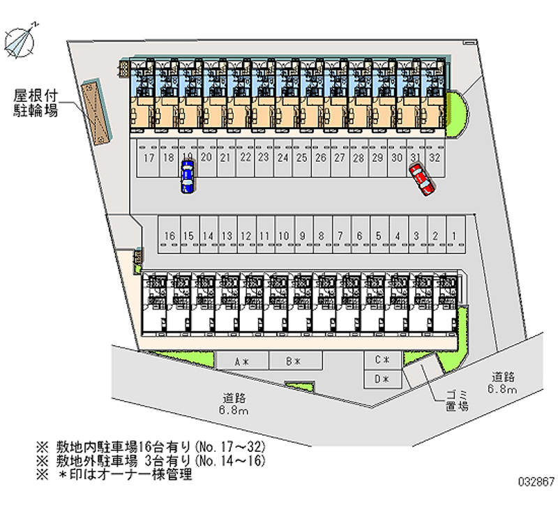 32867 bãi đậu xe hàng tháng