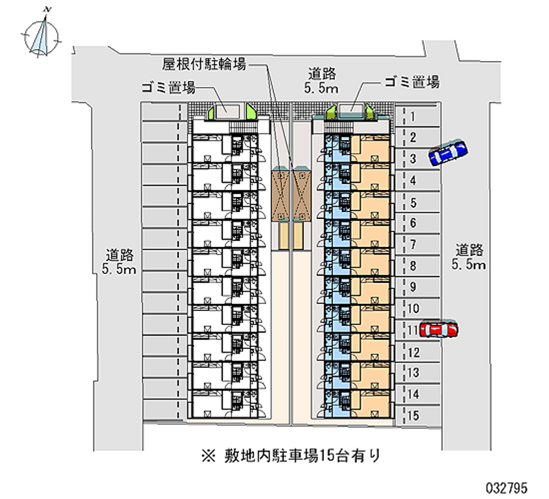 32795月租停车场