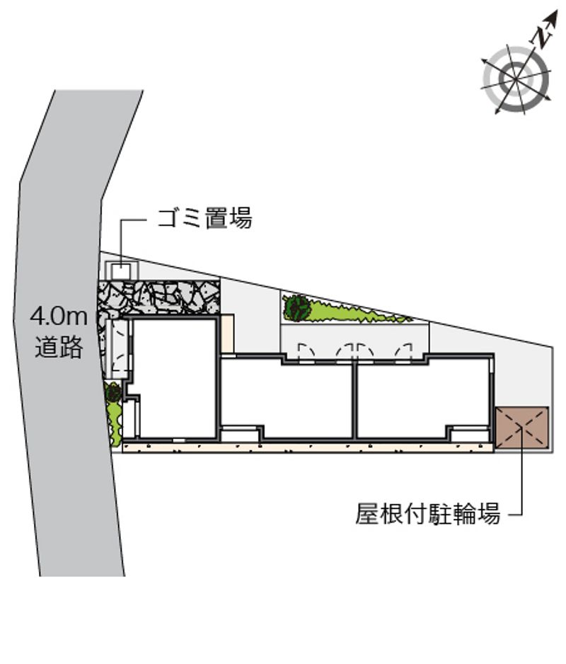 レオネクストひらかた 配置図
