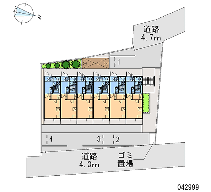 42999月租停車場