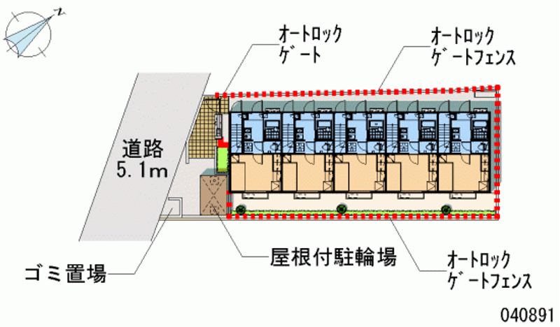 区画図