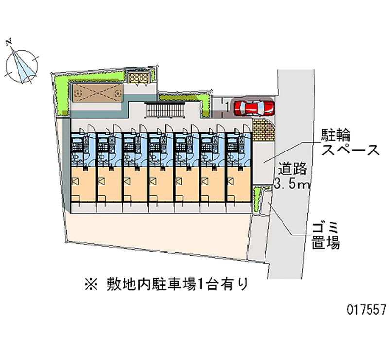 17557月租停車場