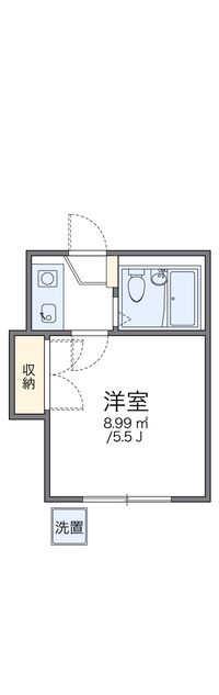 レオパレス南荻窪第２ 間取り図