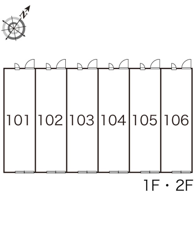 leopalace Koyama 户型布局图