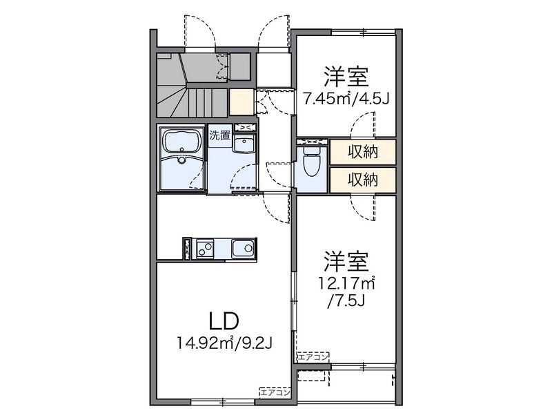 レオネクストペリドⅠ 間取り