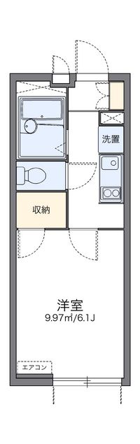 レオパレスプリマベーラ中台２ 間取り図