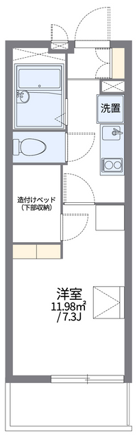 レオパレス春姫 間取り図