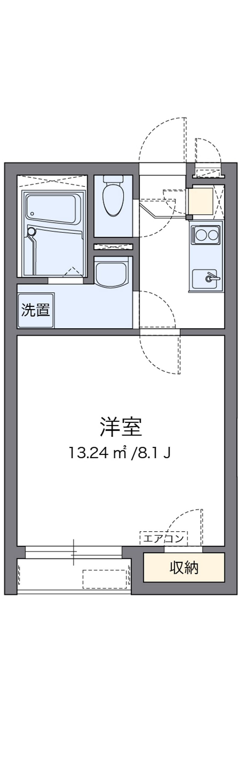 クレイノ柊 間取図