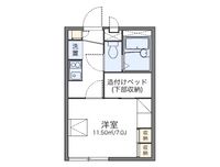 レオパレスシンアイ 間取り図