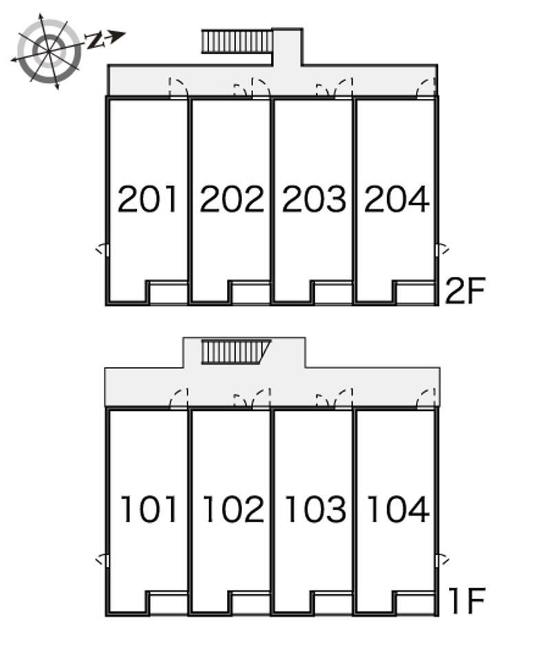 レオネクストパインヒルⅢ 間取配置図