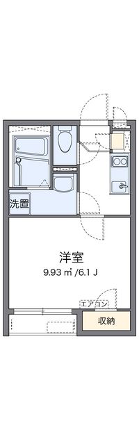 クレイノＴＡＧＯ 間取り図