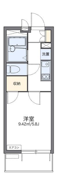 レオパレスＲｅｉ 間取り図