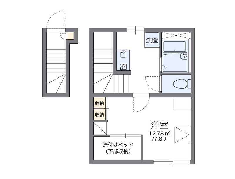レオパレスＪｏｙ 間取図