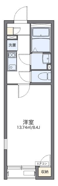 レオネクストシャルマンドミール 間取り図