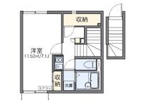 レオネクストＮＡＮＡ 間取り図