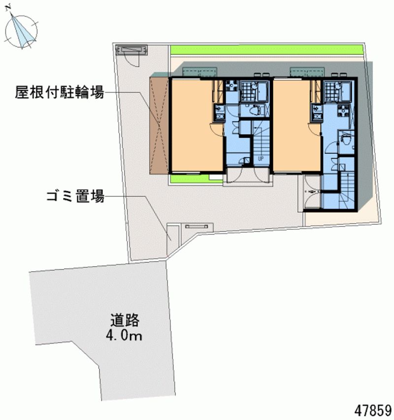 レオネクストフォレストサイド 区画図