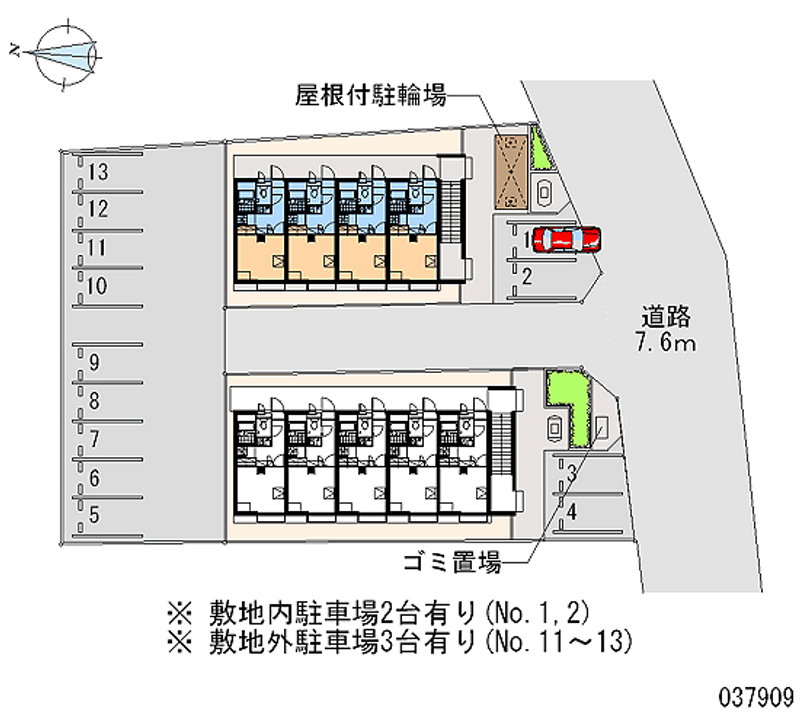 37909 Monthly parking lot