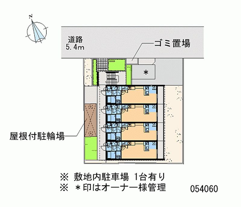 レオネクストアカツキウエスト 区画図