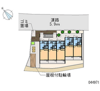 レオパレス松尾公園前 区画図