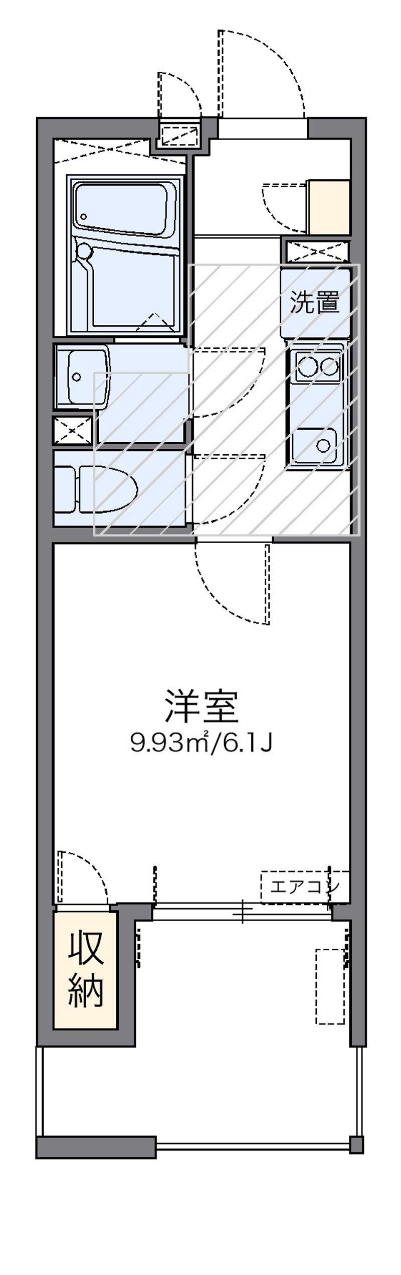 レオネクストＮＹＴ 間取図