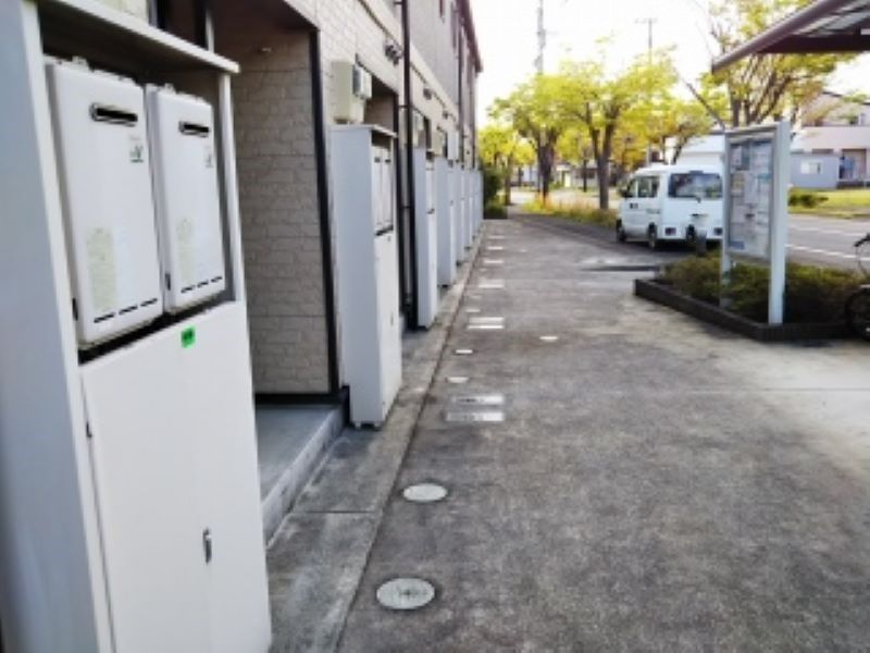 レオパレスディマンシュ 共用部分