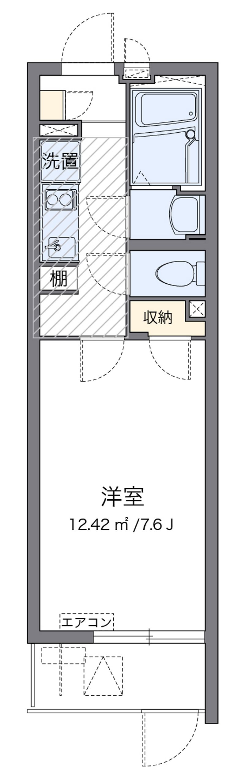 クレイノＭＡＲＵＣＨＡＮＣＨＩ 間取り