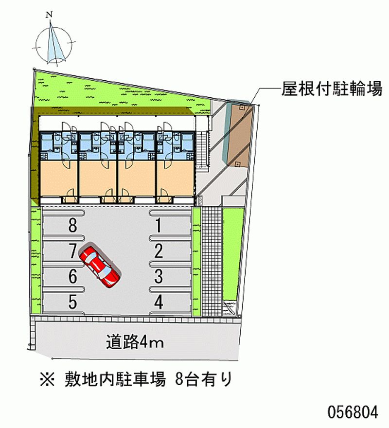 クレイノＹＡＭＡＫＯⅤ 月極駐車場